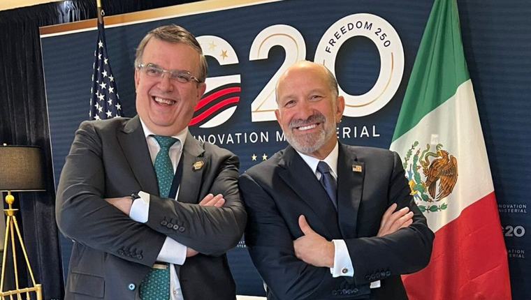 Ebrard asiste a reunión de ministros de Innovación del G20; impulsa desarrollo de IA en México
