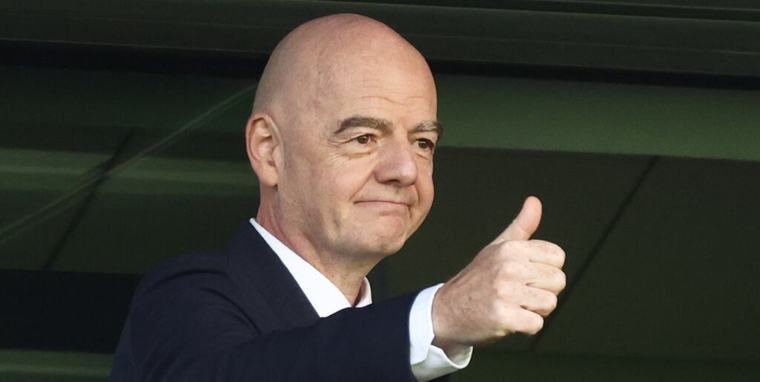 Gianni Infantino rechaza hablar de su futuro al frente de la FIFA tras su plan de vender el Mundial
