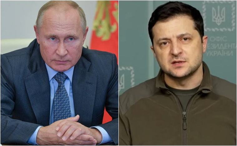Putin y Zelensky ordenan suspender los ataques entre Kiev y Moscú; tregua es por visita de los emisarios de EU a Rusia y Ucrania