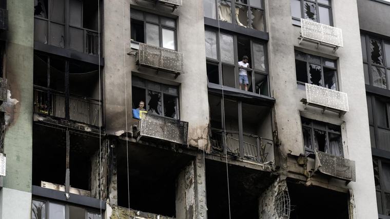 Ataque ruso con misiles y drones contra Kiev y sus alrededores deja al menos 12 muertos