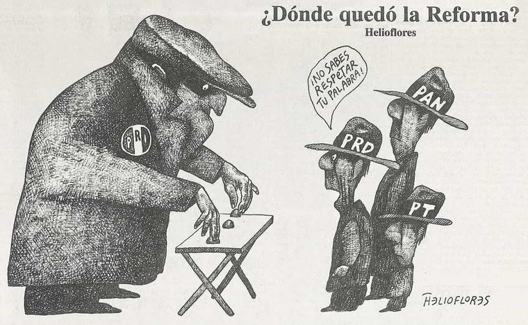 A 30 años de la Reforma Electoral que benefició a partidos, no a ciudadanos