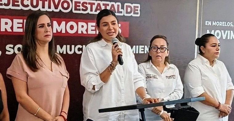 Estados Morena cambia de dirigencia en Morelos entre fracturas internas y la carrera rumbo a 2027 Estrella Pedroza