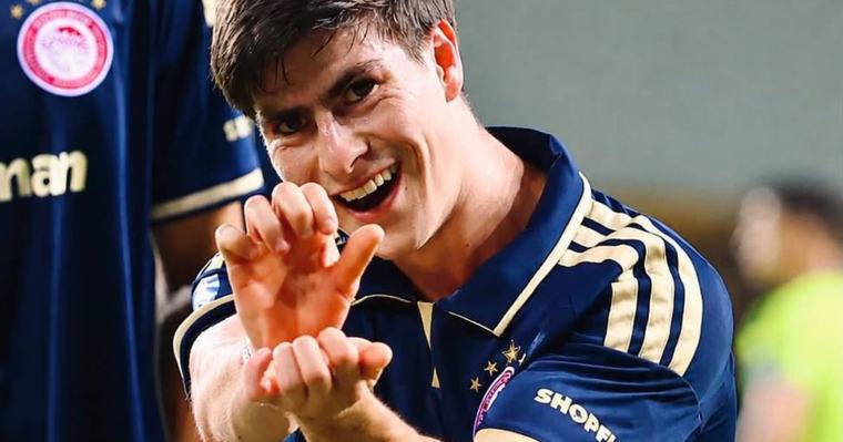 Prensa de Grecia destaca debut goleador de Hormiga con Olympiacos: ‘Súper González, leyenda del futuro’