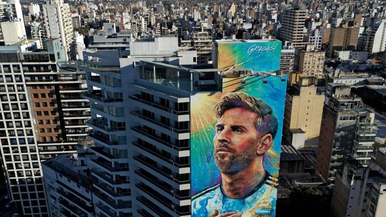 Rosario espera a Messi