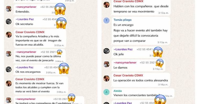 CDMX Morena mantiene asamblea en Tlatelolco; capturas de chat muestran operación de acarreo Ximena Arochi