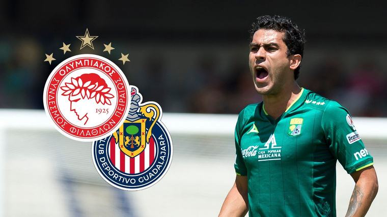 Nery Castillo compara a Chivas con Olympiacos y destaca que el club griego tiene 48 títulos de liga