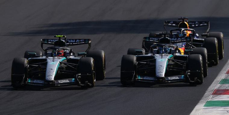 Andrea Kimi Antonelli gana el GP de Italia y Mercedes hace el 1-2; Checo Pérez termina en el lugar 18