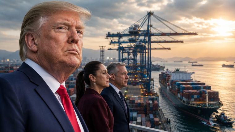 Presión comercial de Trump empujaría a México y Canadá por la ruta del Pacífico