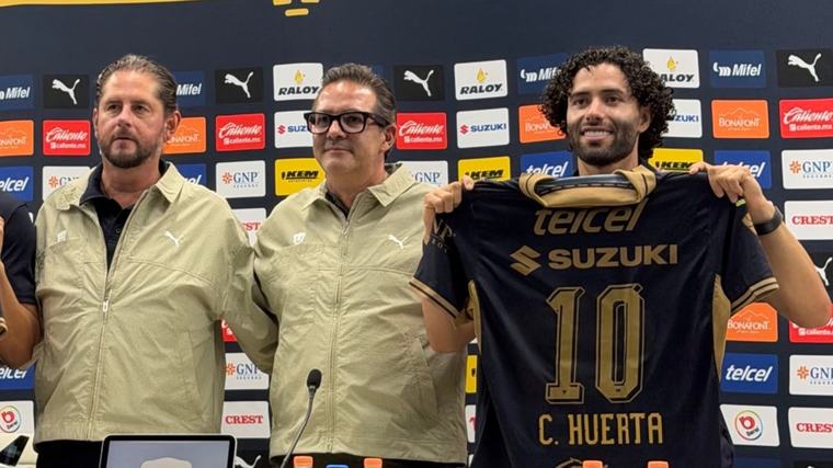‘Conseguí el número de Sancho y avanzó todo muy rápido’: Chino Huerta reveló cómo fichó por Pumas