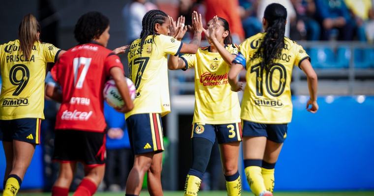 Así va la tabla general de la Liga MX Femenil tras 5 jornadas: América domina y Cruz Azul no levanta