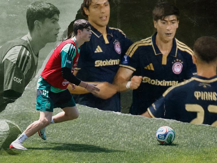 “La Hormiga” marca su primer gol en Olympiacos; revive la anotación y el peculiar festejo inspirado en Dragon Ball