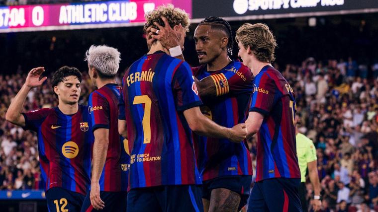 ¡Paso perfecto! Barcelona gana su segundo partido en LaLiga y se mantiene en la cima de LaLiga