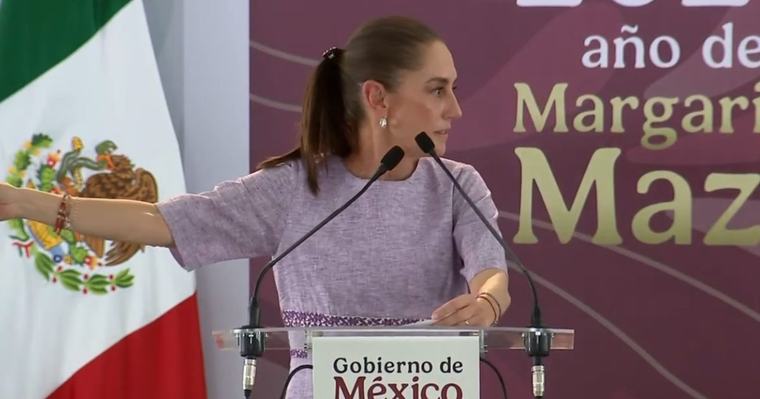 Colima Por segundo día consecutivo, una persona se desvanece en evento de Sheinbaum Dalila Escobar