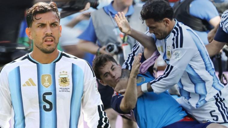 Leandro Paredes ve ‘EXAGERADO’ su castigo de 10 juegos: ‘A Gavi le dieron 1 y me pega en el pecho’