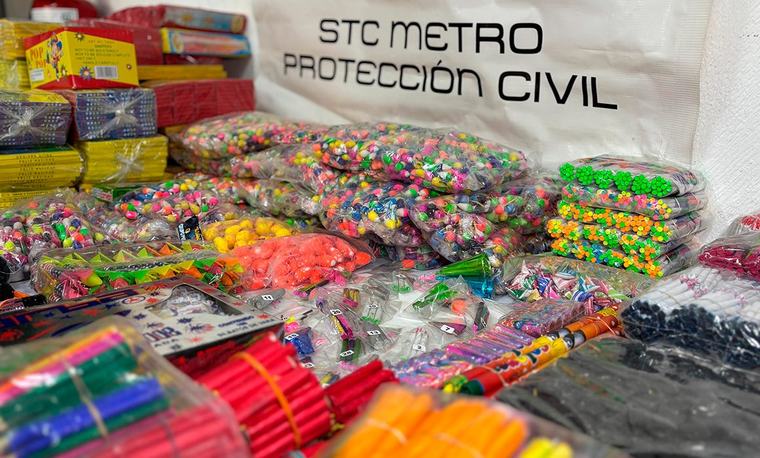 Prepara GCDMX operativo contra pirotecnia por fiestas patrias