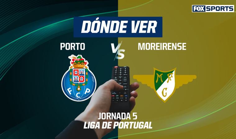 Porto vs Moreirense EN VIVO: Dónde ver a Santiago Gimenez en TV y online en Primeira Liga 2026-27