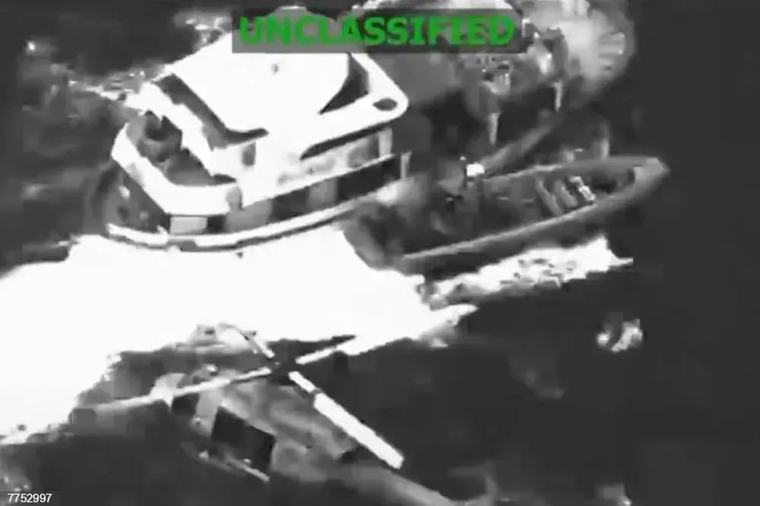 EU intercepta ‘narco embarcación’ frente a costas de Ecuador