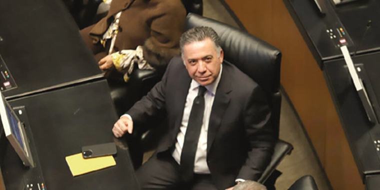 Senado prepara la salida de Inzunza de la bancada
