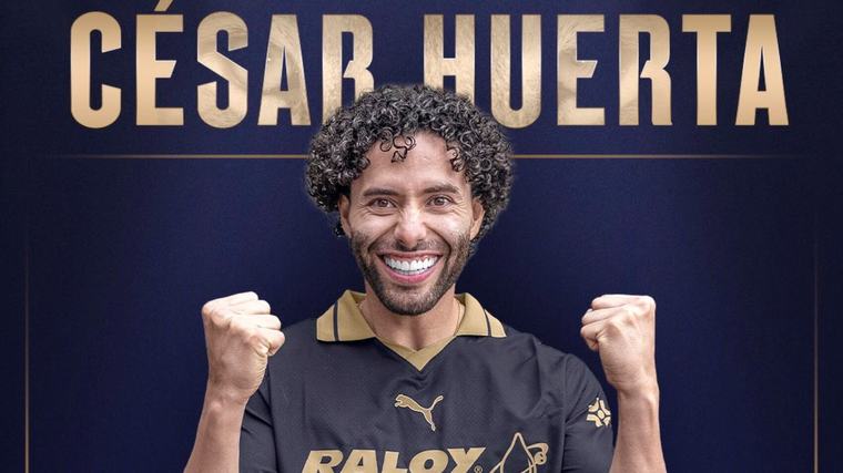 Pumas reveló el nuevo dorsal de César Huerta ¡El fichaje bomba tendrá número de crack!