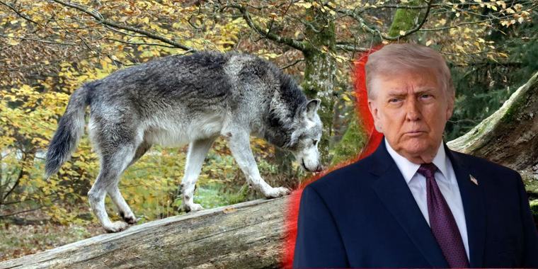Trump busca retirar protección al lobo gris mexicano para favorecer a ganaderos de EU