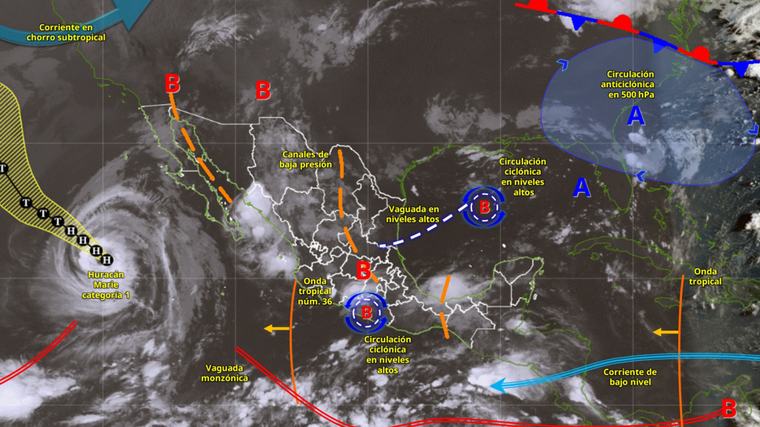 Clima en México este sábado 5 de septiembre: lluvias intensas azotarán Sinaloa, Veracruz y Oaxaca