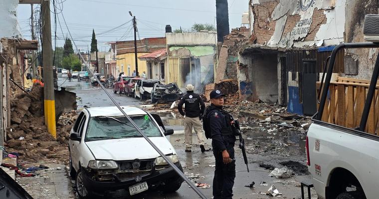 Nacional Se usaron 200 kilos de explosivos en coche bomba que estalló en Zacatecas: García Harfuch Dalila Escobar