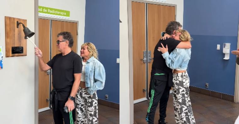 Rubén Omar Romano gana la batalla más importante de su vida al vencer al cáncer; así lo festejó (VIDEO)