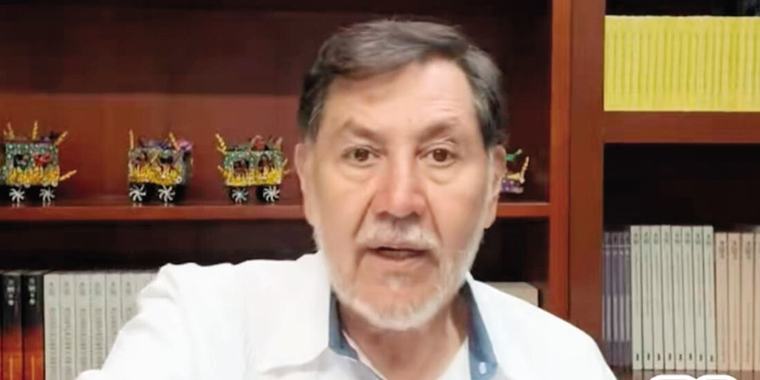 Arremete Noroña contra Colosio Riojas