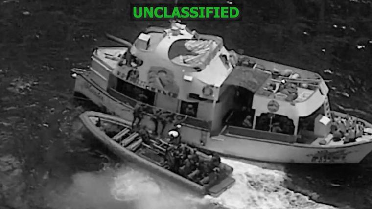 EE. UU. intercepta y hunde otra embarcación que, presuntamente, abastecía combustible a narcos ecuatorianos