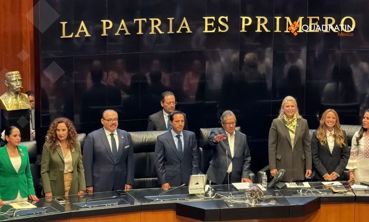 Higinio Martínez, presidente de la Mesa Directiva del Senado