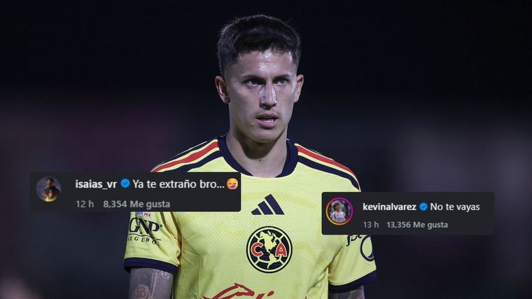 Jugadores del América reaccionan a posible salida de Brian Rodríguez al Ajax: ‘No te vayas’