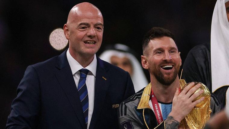 Infantino manda mensaje a Messi tras su retiro con Argentina: ‘Tu carrera ha redefinido nuestro deporte’