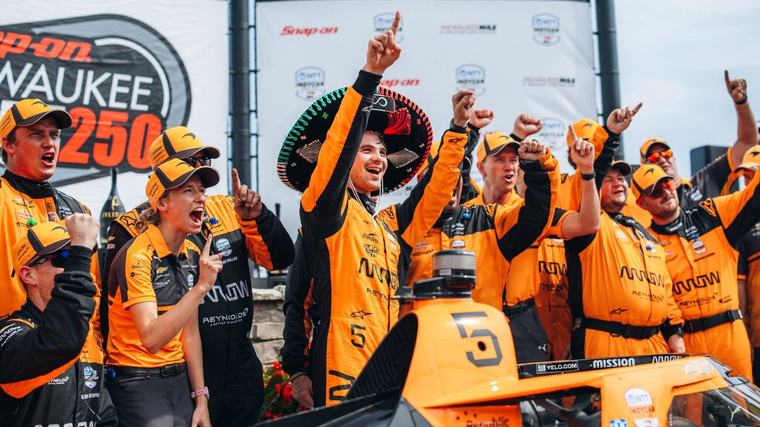 ¡Orgullo mexicano! Pato O’Ward consigue su segundo triunfo de la temporada en IndyCar