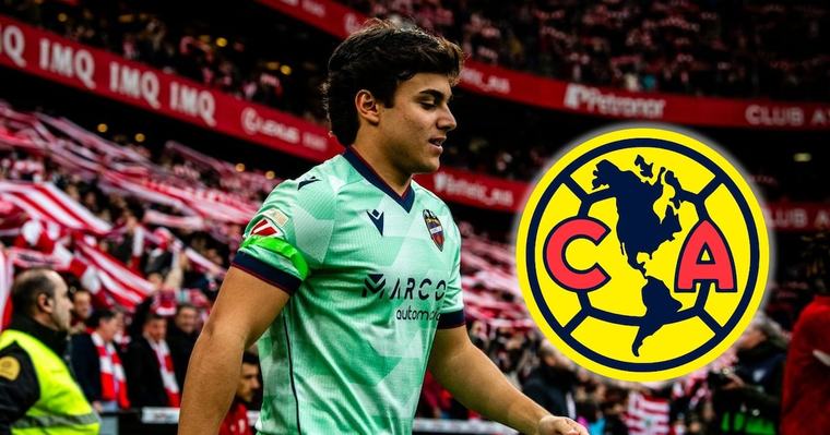 ¡América busca a su nueva joya española! Habría lanzado oferta al Levante por Carlos Álvarez
