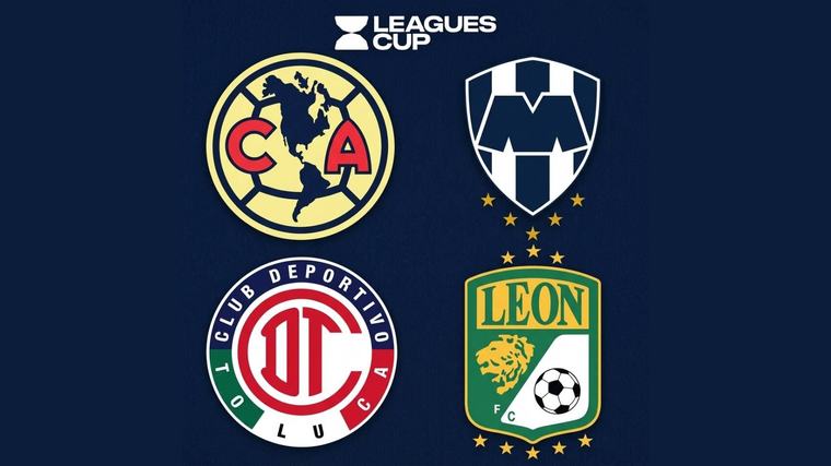 Leagues Cup confirma HORARIOS de Semifinales; ¿Cuándo juegan América vs Monterrey y Toluca vs León?