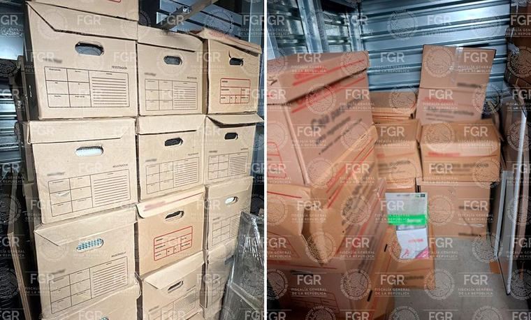 Asegura FGR en CDMX documentos clave de mayor red de huachicol fiscal