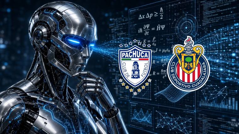 Pachuca vs Chivas: Inteligencia Artificial predice al ganador entre Tuzos y el Rebaño
