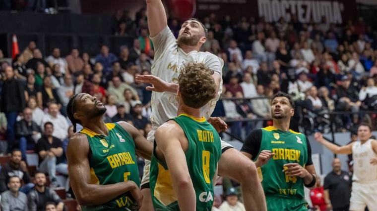 ¡De alarido! México DERROTÓ a Brasil 79-74 y sigue en busca del boleto al Mundial 2027 de la FIBA